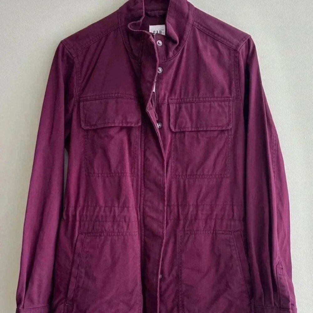 Gap Anorak Jacket, Berry Colored, Fall Lightweigh… - image 1